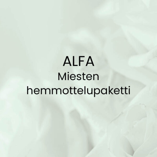 ALFA Miesten hemmottelupaketti -lahjakortti