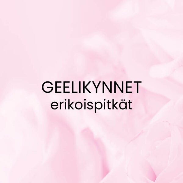 Geelikynnet erikoispitkät - lahjakortti