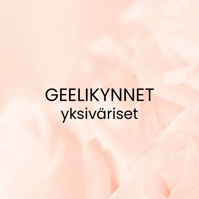 Geelikynnet yksiväriset - lahjakortti