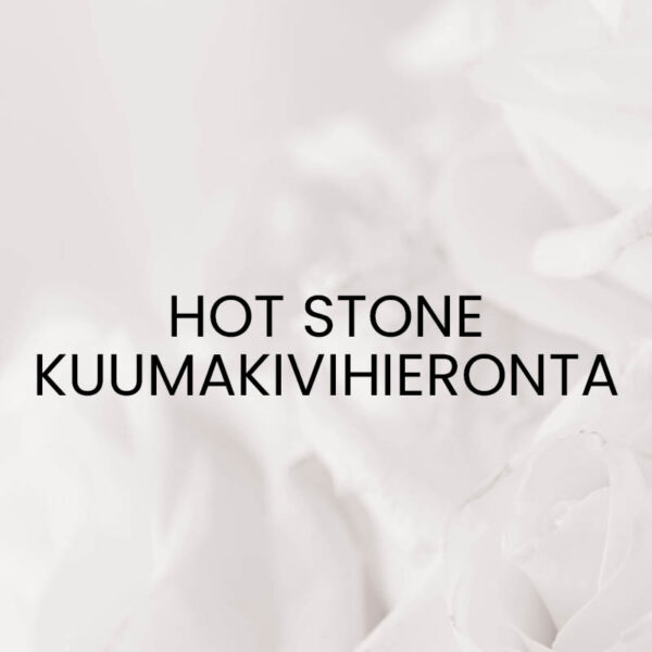 Kuumakivihieronta - lahjakortti