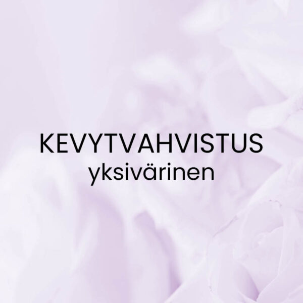 Kevytvahvistus yksivärinen - lahjakortti
