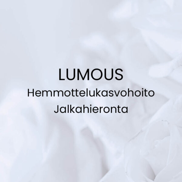 Hemmottelupaketti LUMOUS - lahjakortti