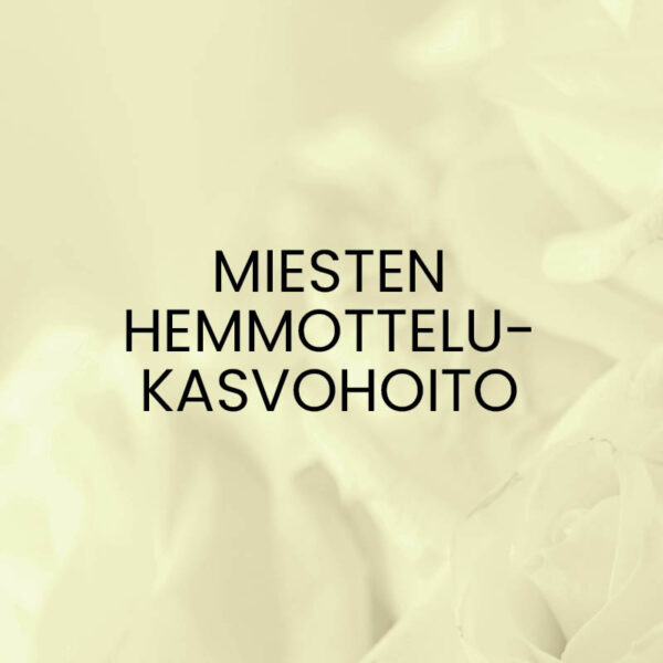 Miesten hemmottelukasvohoito -lahjakortti