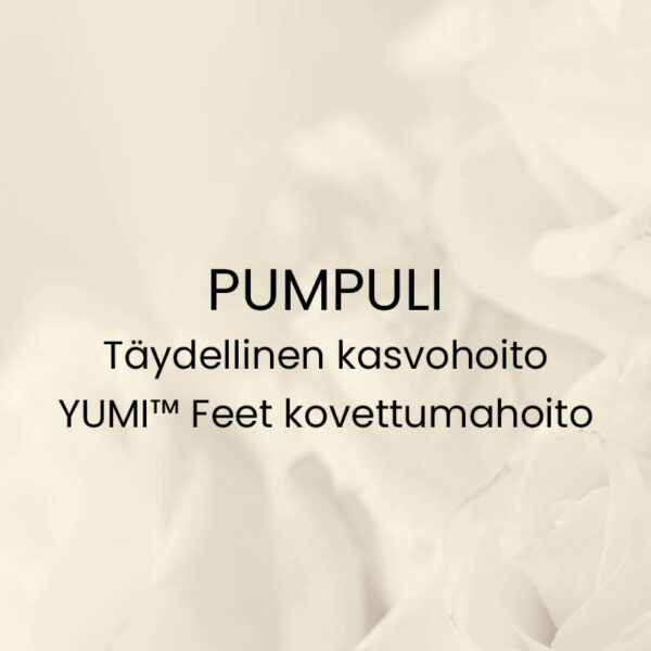 Hemmottelupaketti PUMPULI - lahjakortti