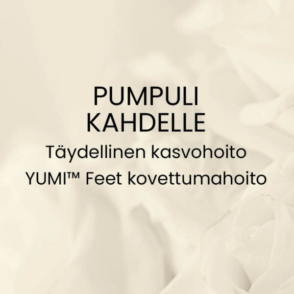 Hemmottelupaketti PUMPULI kahdelle - lahjakortti