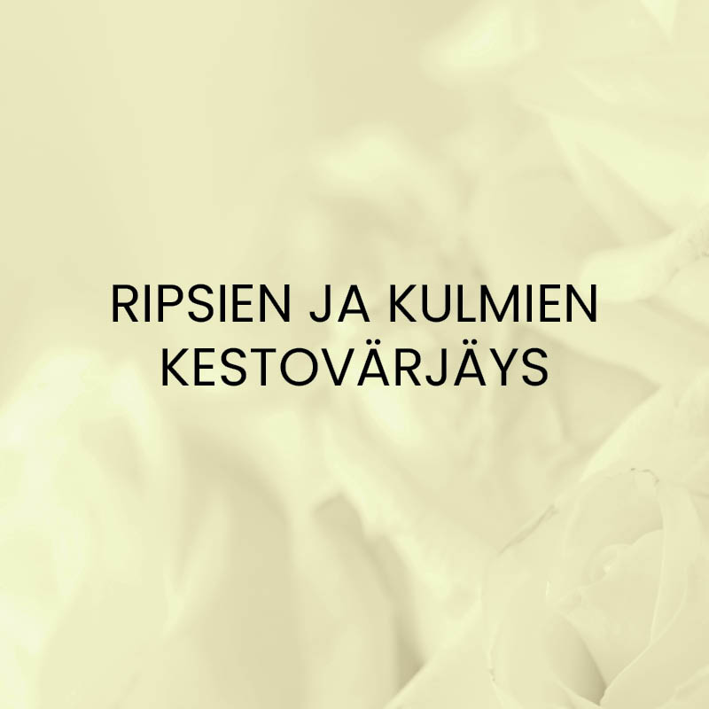 Ripsien ja kulmien kestovärjäys - lahjakortti
