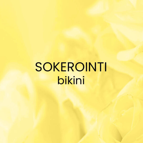 Bikinilinjan sokerointi - lahjakortti