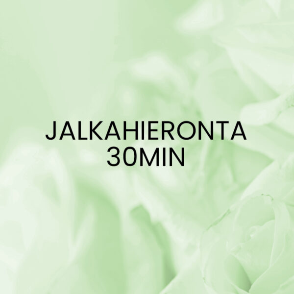 Jalkahieronta 30 min - lahjakortti