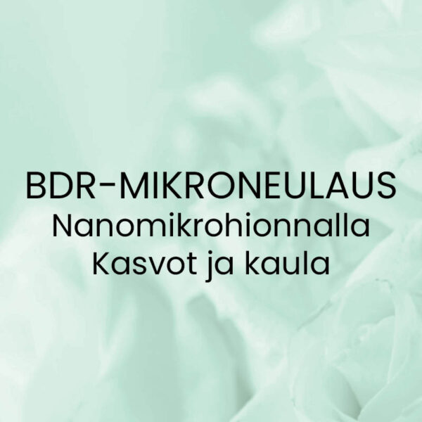 bdr-mikroneulaus nanomikrohionnalla kasvoille ja kaulalle - lahjakortti